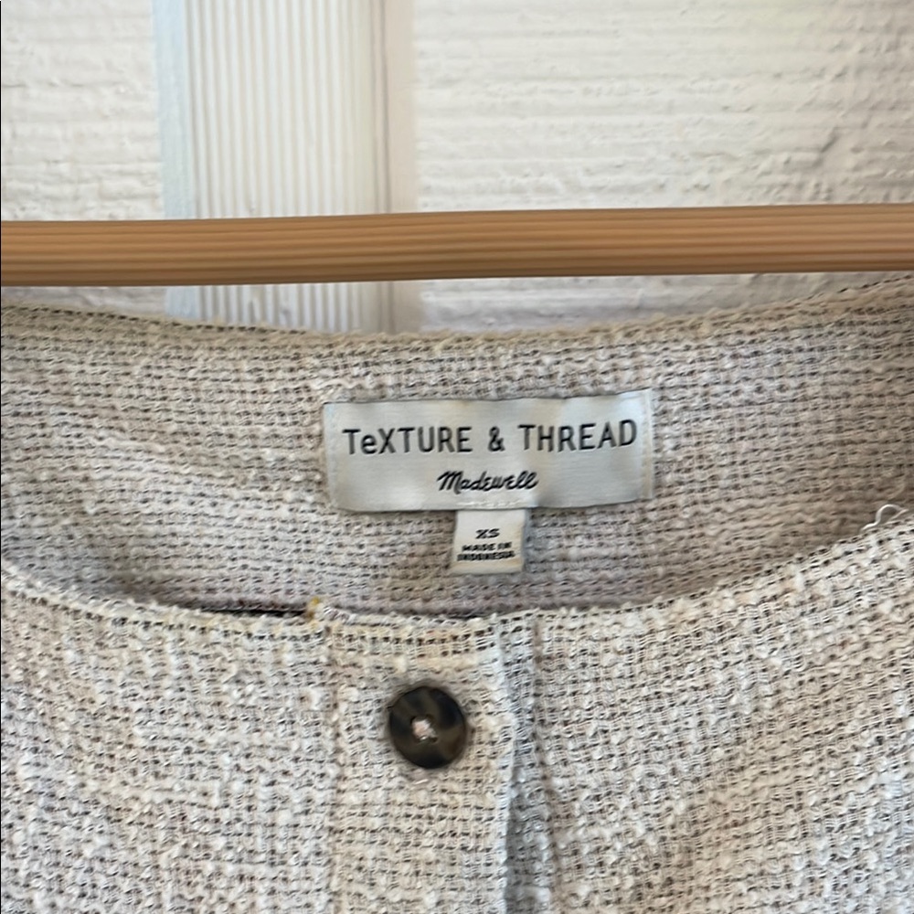 Madewell Texture & Thread Multicolor Striped Button-Up Top - Picture 2 of 7